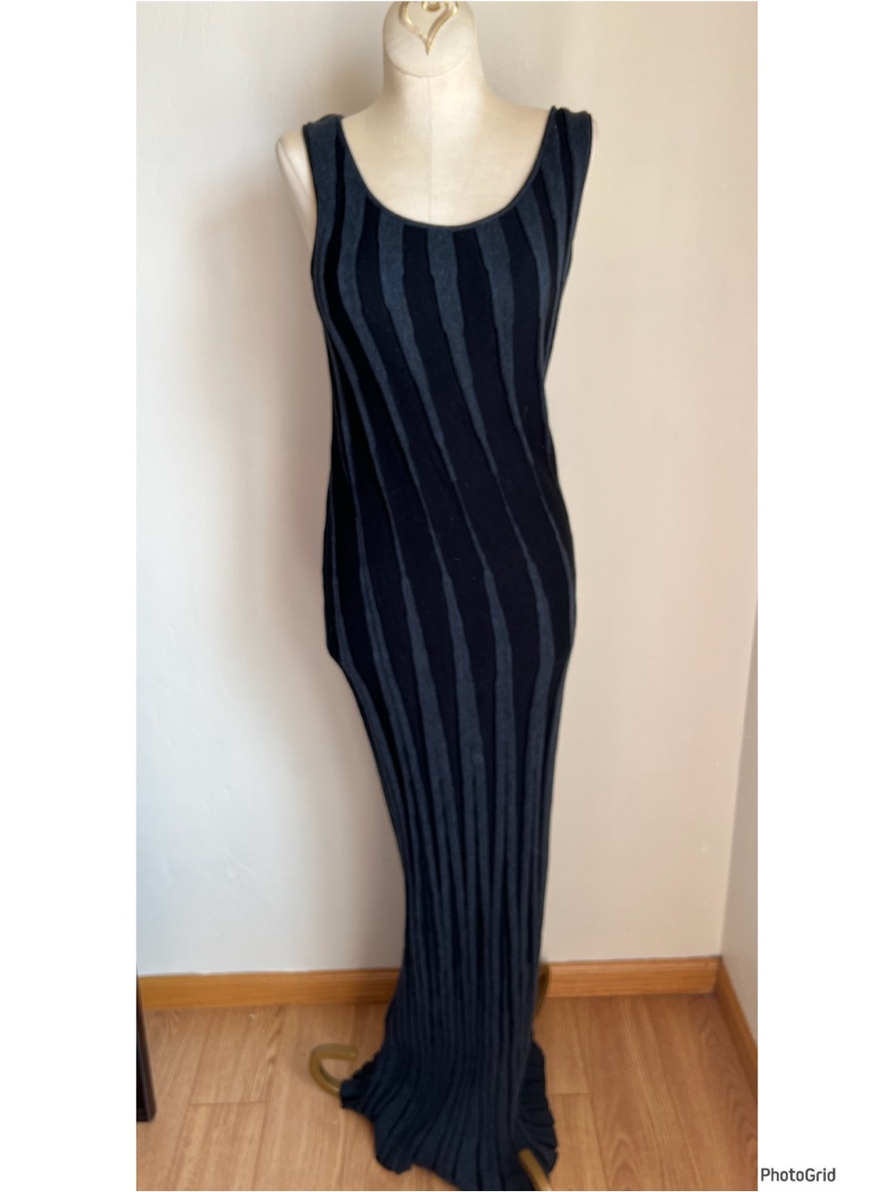 Peruvian Connection 100% Pima Cotton Sleeveless Maxi Dress Medium